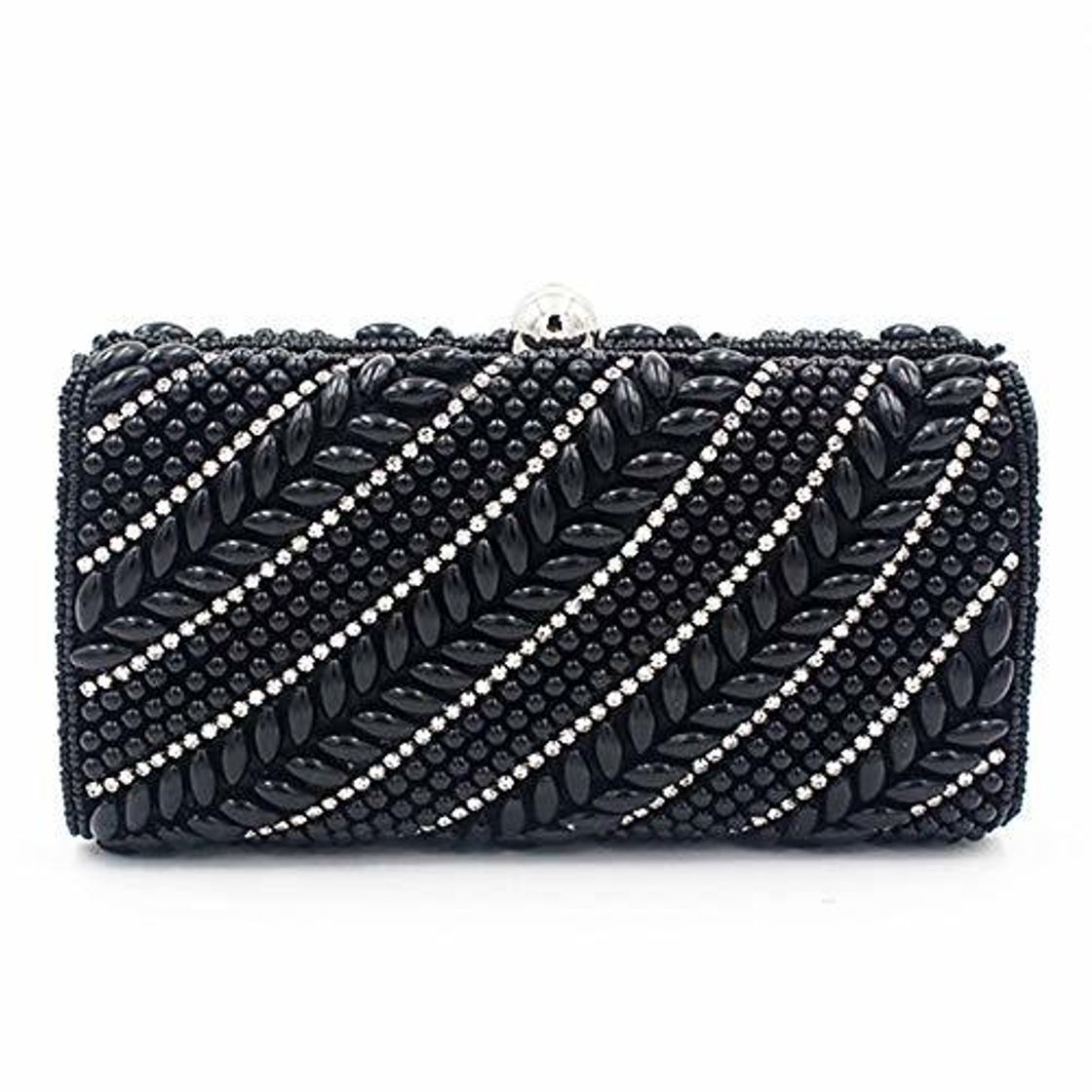 Producto BuyBuyBuy Banquete De Las Mujeres Rhinestone Cuadrado Bolso De Noche Con Cuentas