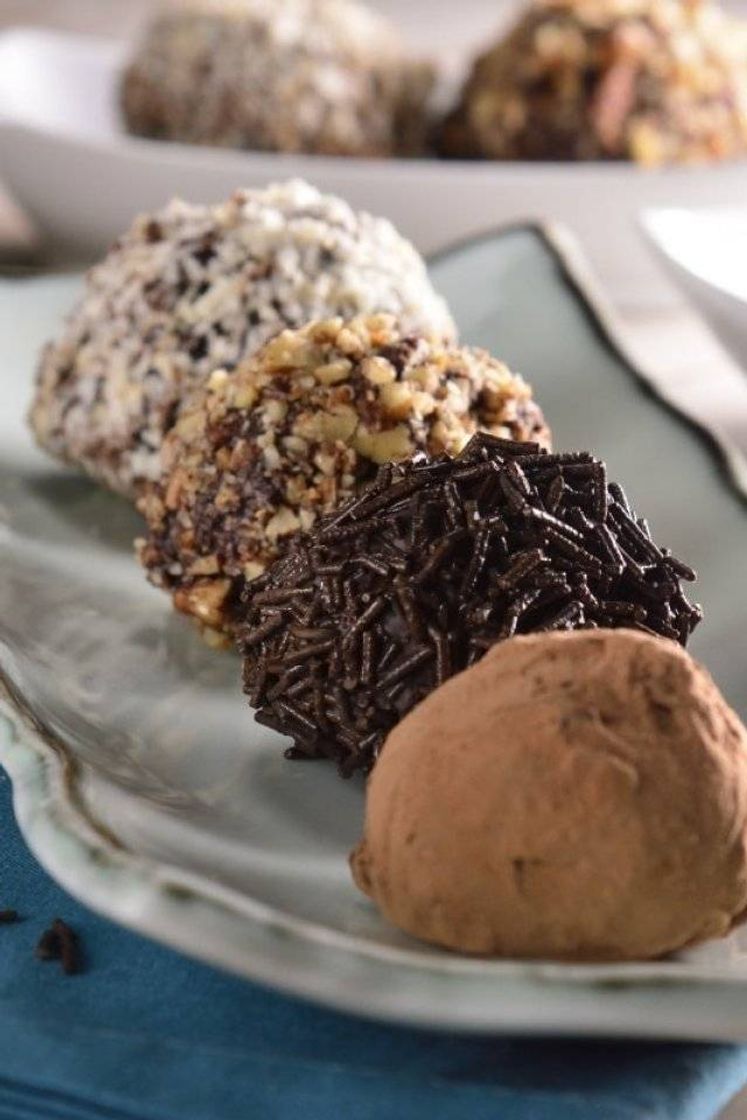 Social Trufas de Ganache de Chocolate 👌🍫