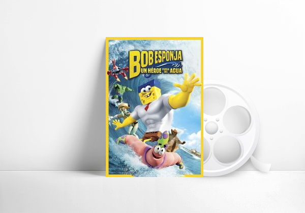 Película Bob Esponja: Un héroe fuera del agua
