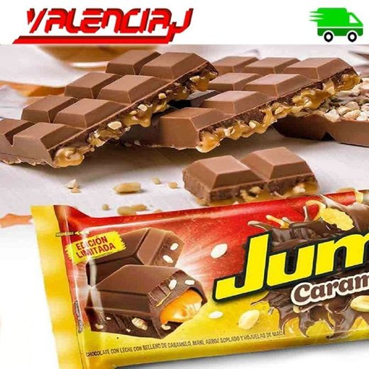 Chocolatina jumbo caramelo