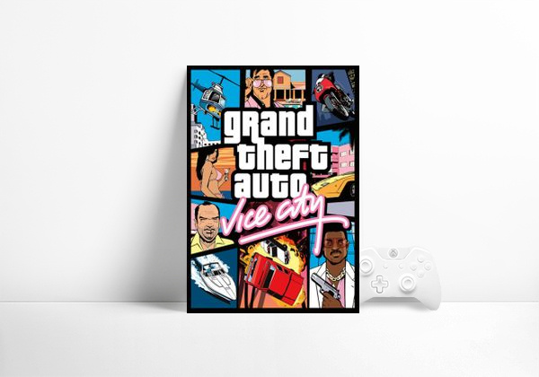 Videogame Grand Theft Auto: Vice City - Rockstar Games