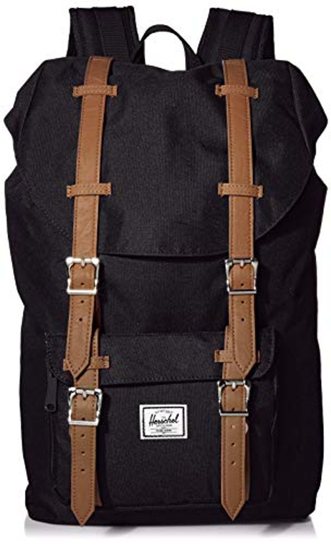 Social Herschel Supply Co. Little America, Mochila de a diario Unisex Adulto, Negro