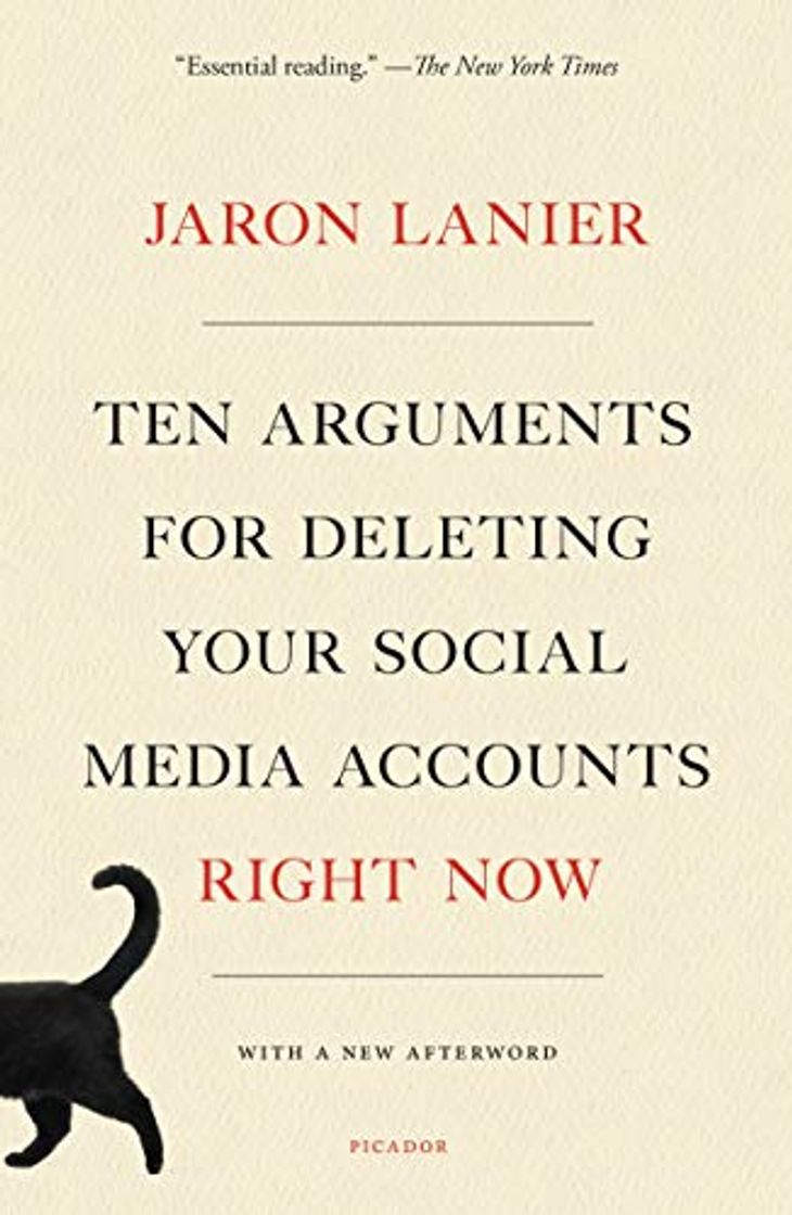 Book Ten Arguments for Deleting Your Social Media Accounts Right Now