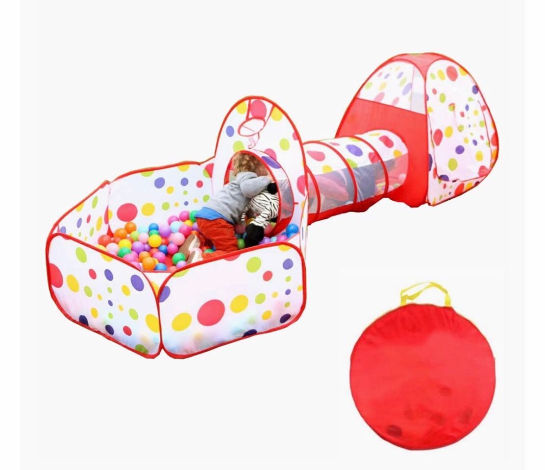 Social Casa de campaña 3 en 1 con zona de juegos 