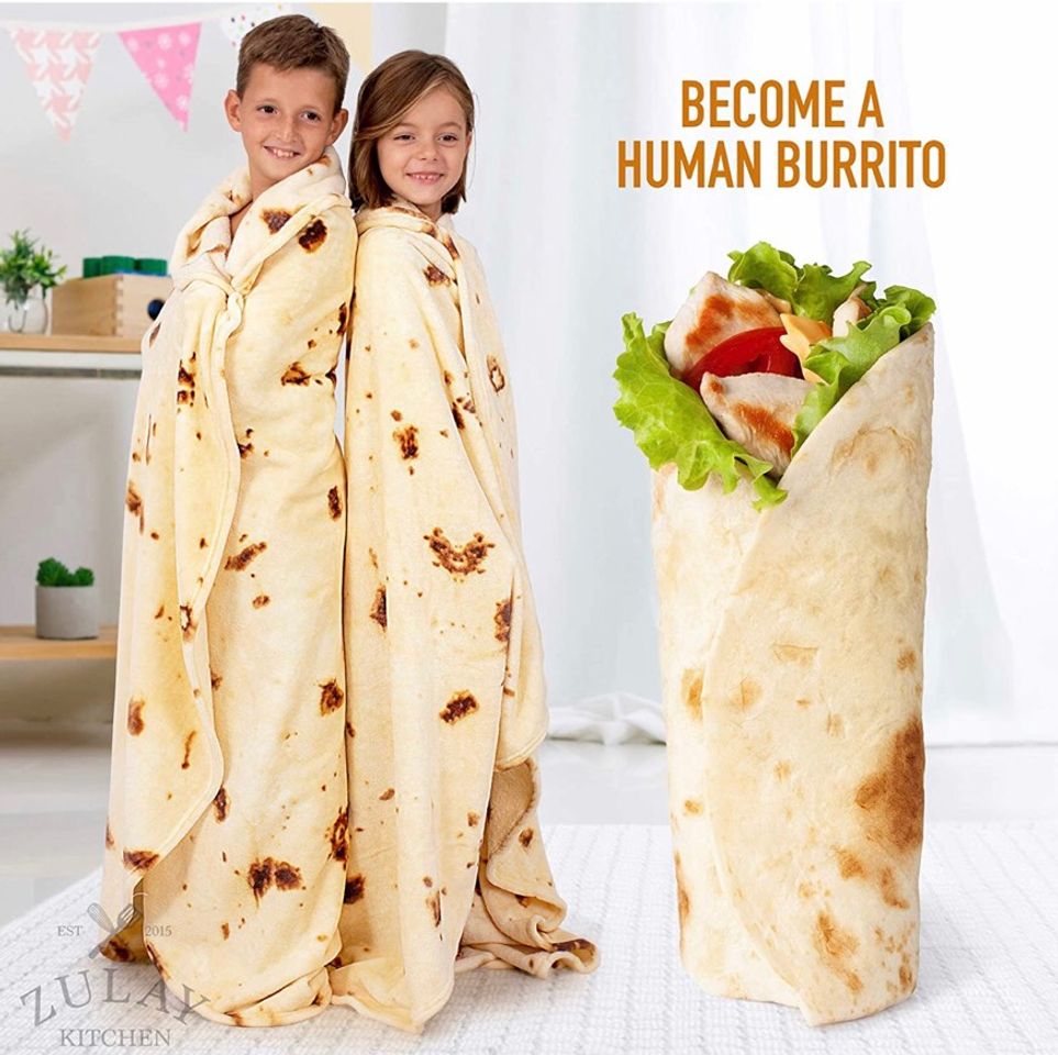 Social Cobija gigante en forma de burrito 🌯 