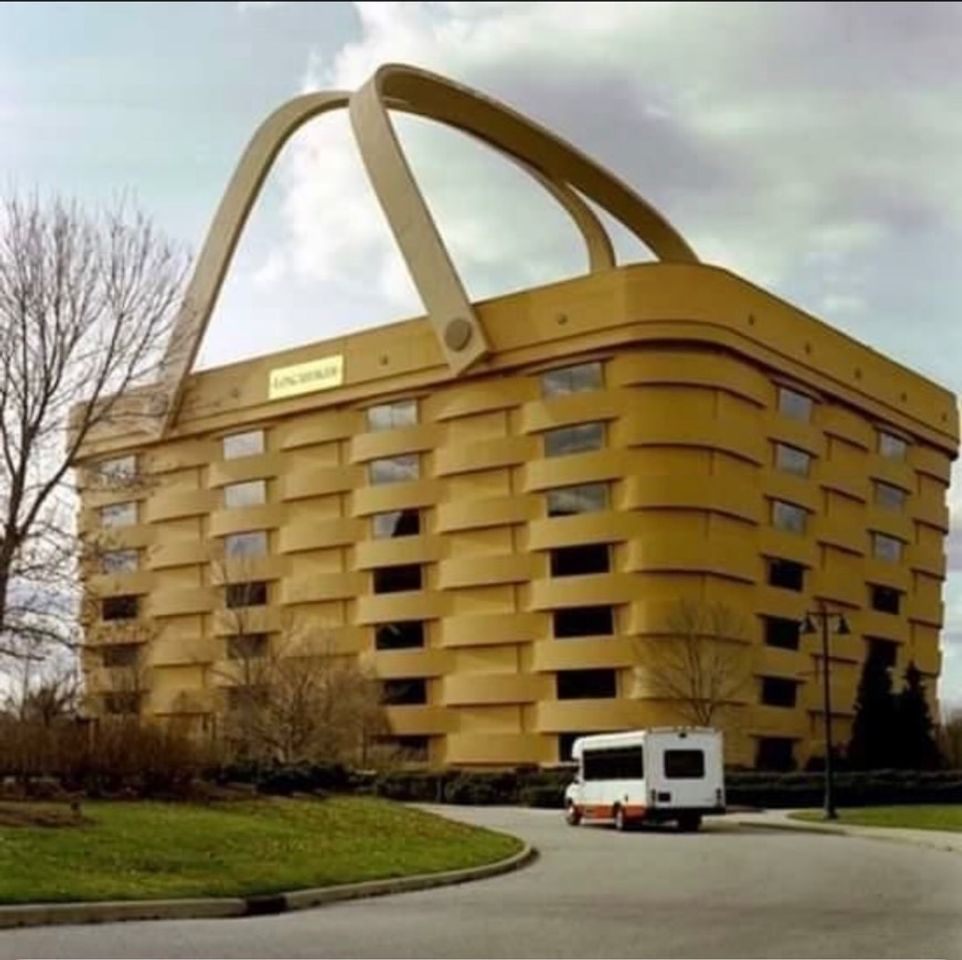 Social Edificio con forma de canasta 🧺 