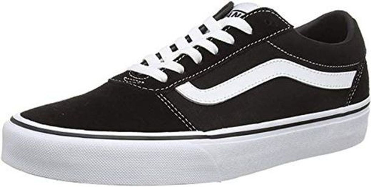 Fashion Vans Ward Canvas, Zapatillas para Hombre Negro