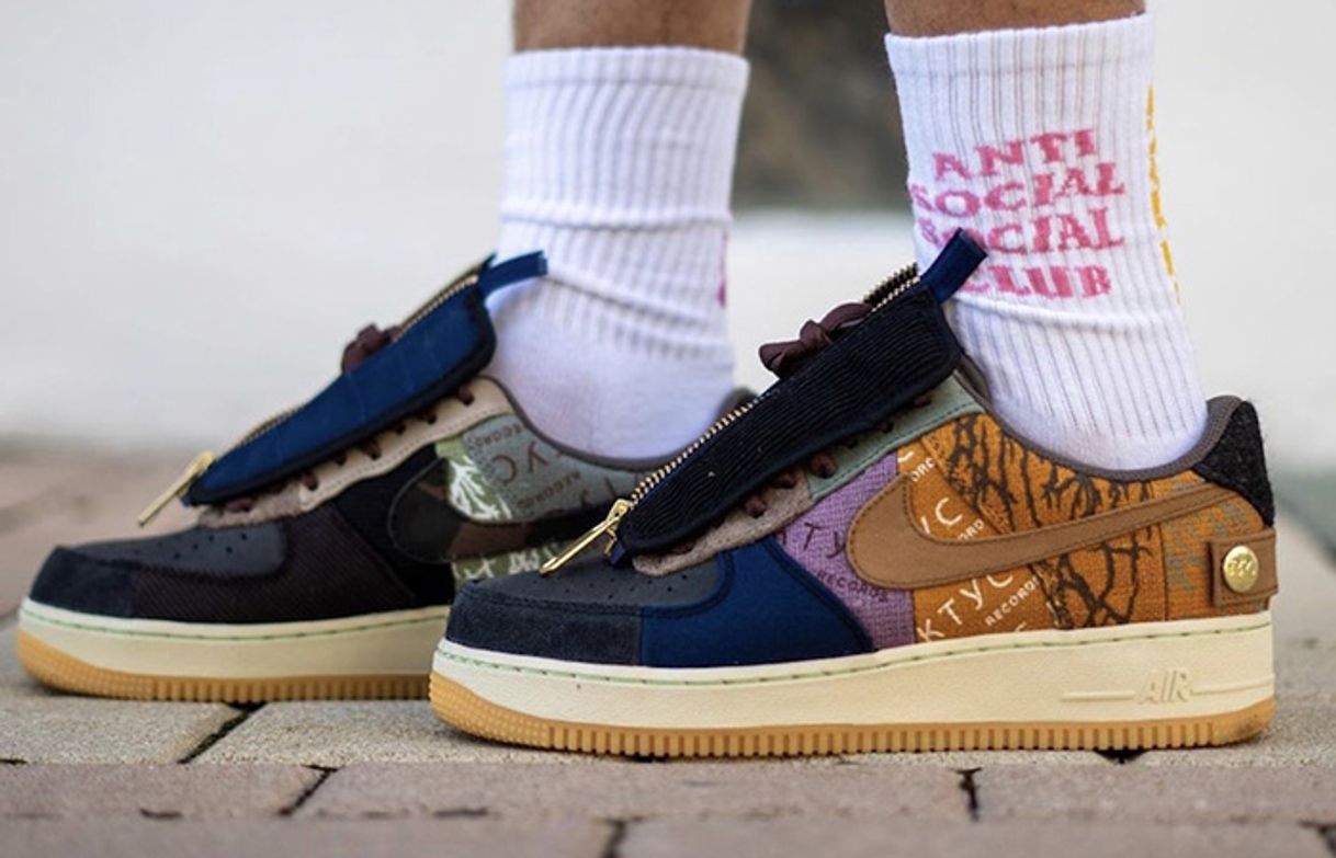 Moda Nike Air Force 1 Low Travis Scott Cactus Jack - CN2405-900