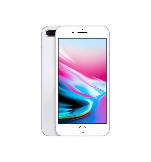 Apple iPhone 8 Plus - Smartphone (14 cm (5.5"), 64 GB, 12 MP, iOS, 11, Plata)