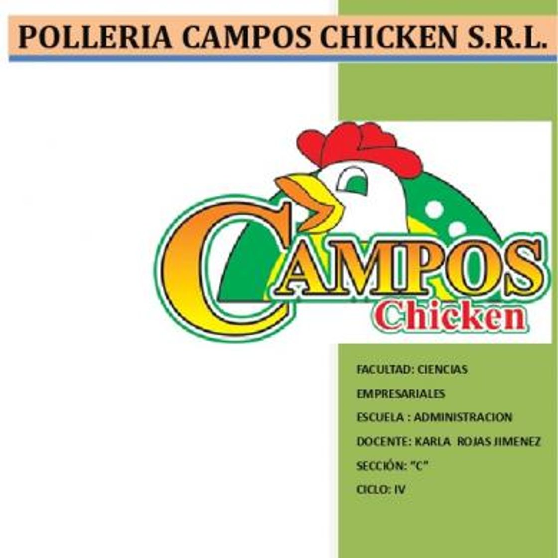 Restaurants Campos chicken