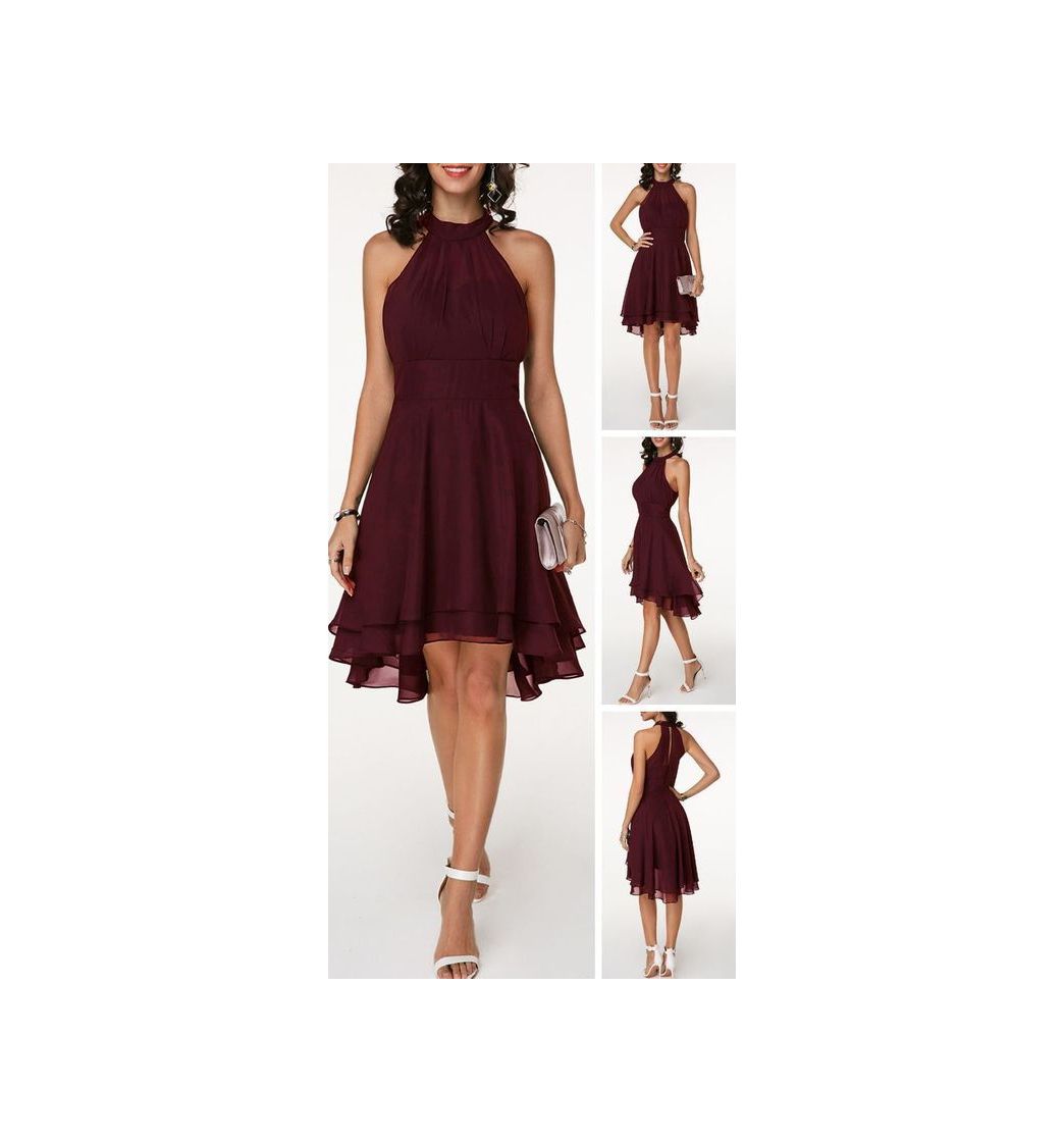 Social KOJOOIN Elegante Slim Sin Mangas Fiesta Vestido para Mujer Vestidos Ajustados Mujer