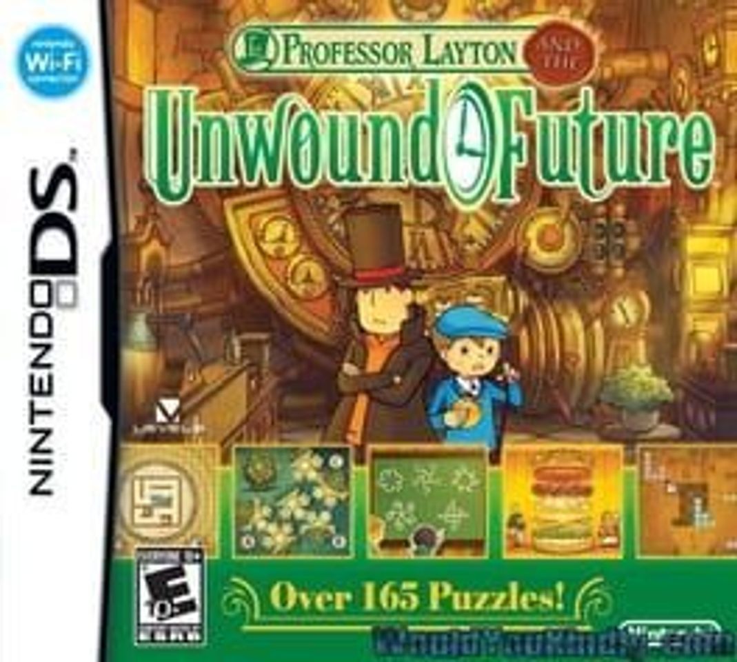 Videogames Professor Layton and the Unwound Future