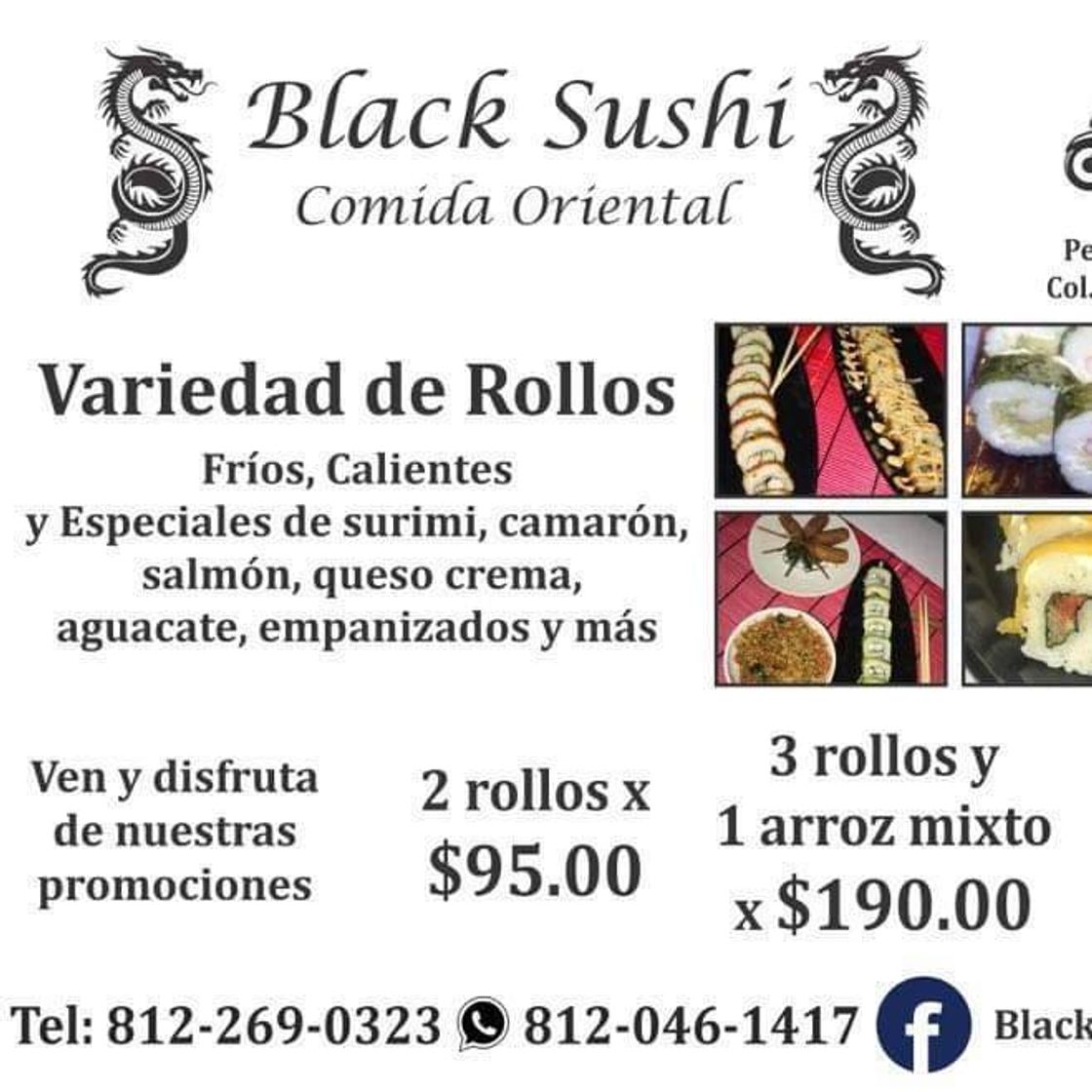 Restaurants Black sushi