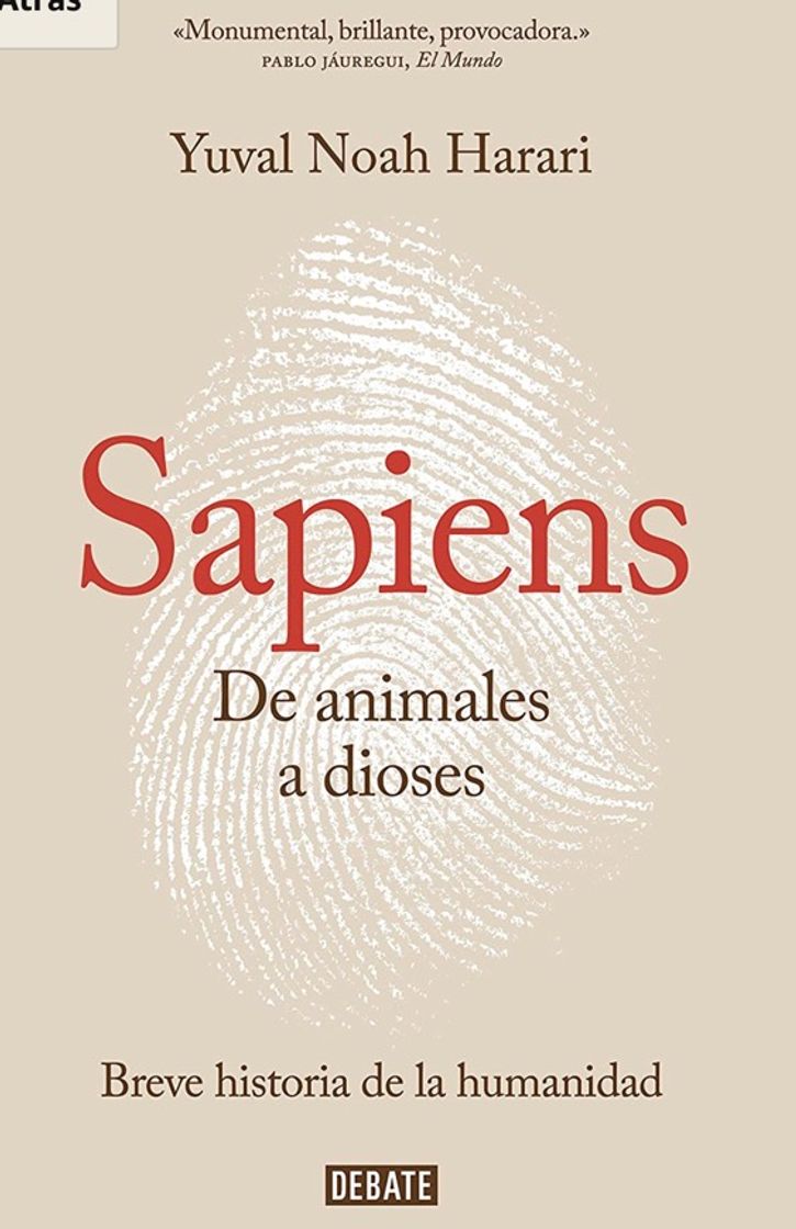 Moda Libro Sapiens 