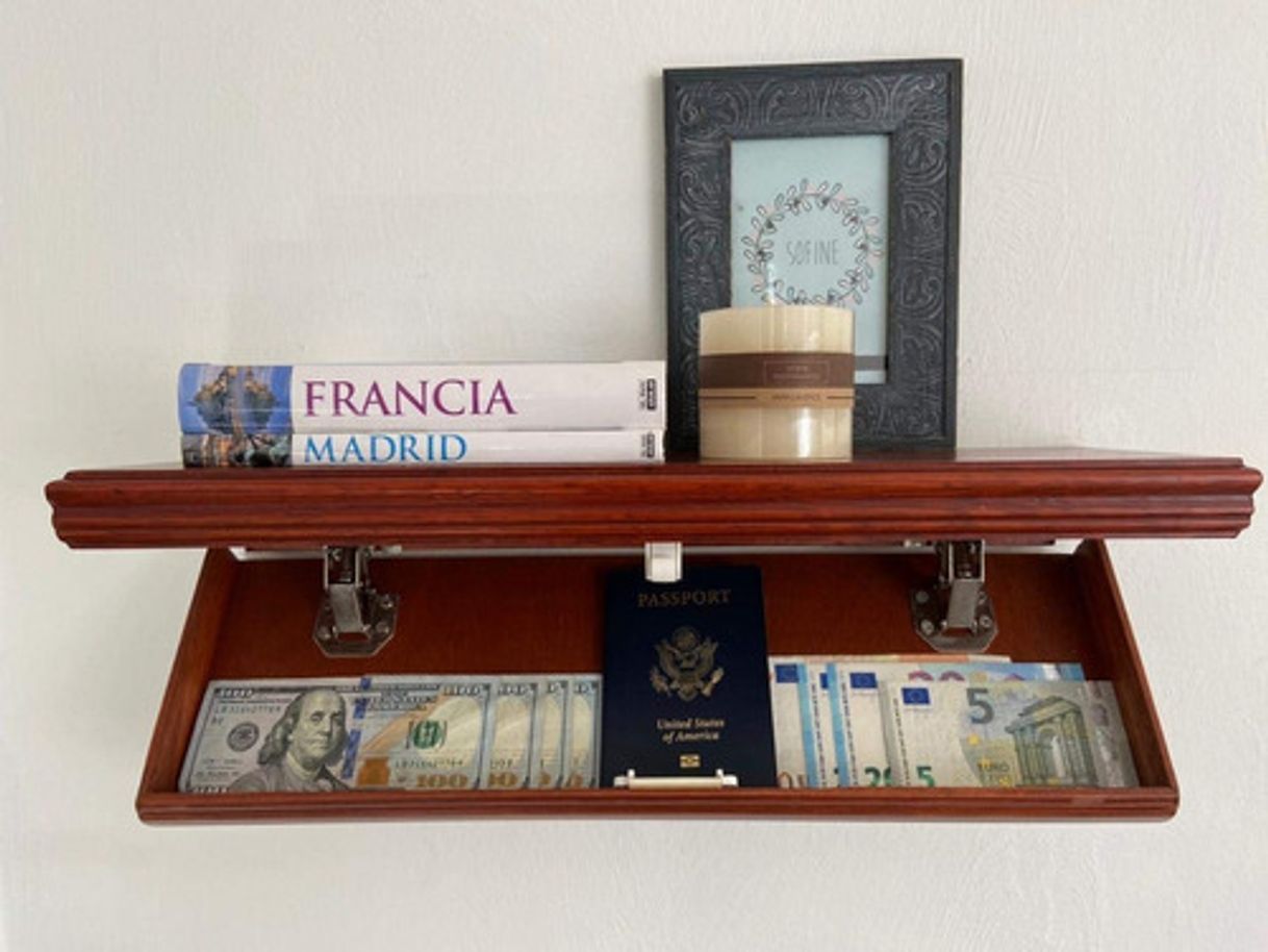 Social Caja Fuerte Oculta. Repisa Secreta Con Seguro Magnético ...