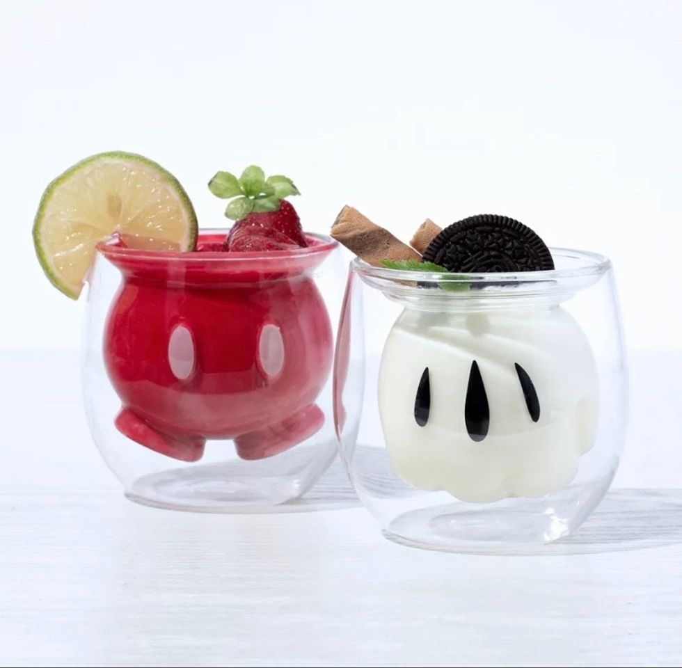 Social Tasas de fondo mickey