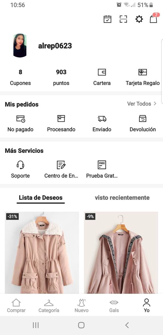 App SHEIN-Fashion Shopping Online