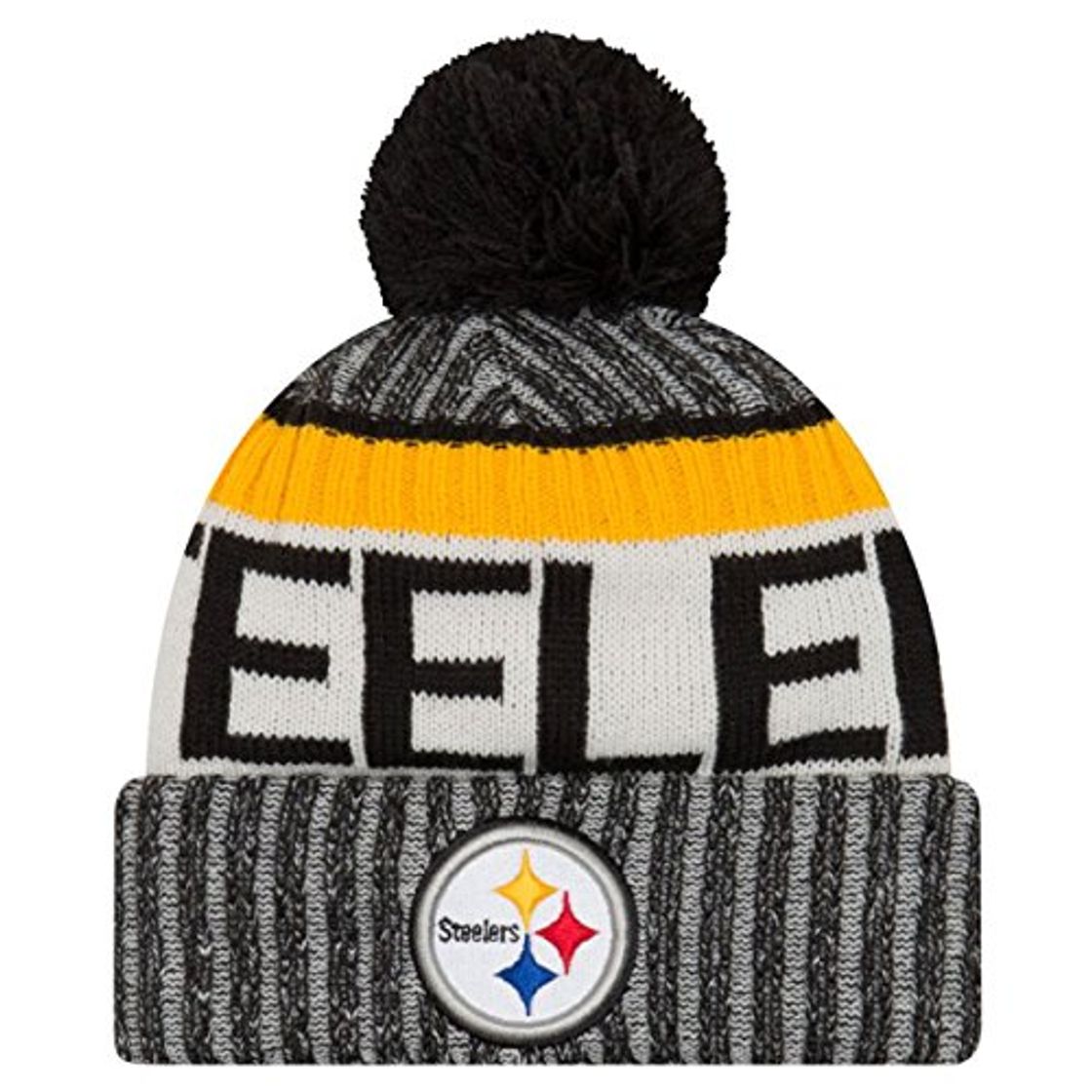 Producto New Era NFL PITTSBURGH STEELERS Authentic 2017 Sideline Bobble Knit