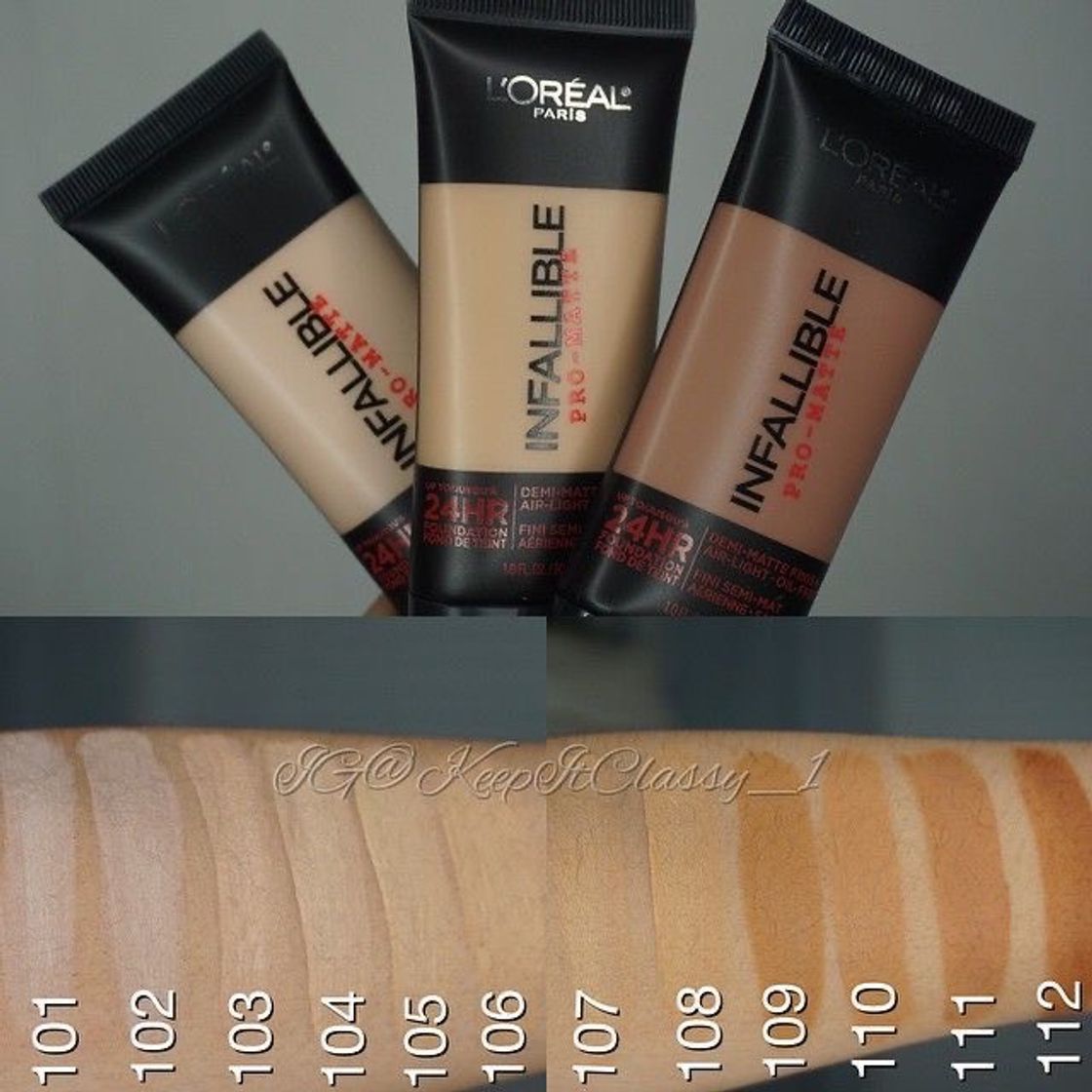 Social L'Oreal Paris Cosmetics Infallible Pro-Matte Foundation Makeup