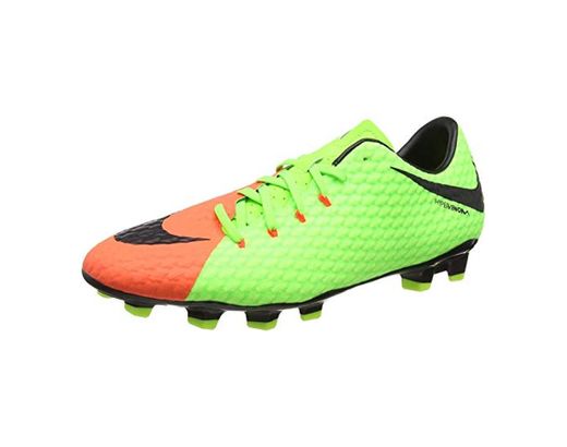 Nike Hypervenom Phelon Iii Fg, Botas de Fútbol para Hombre, Verde