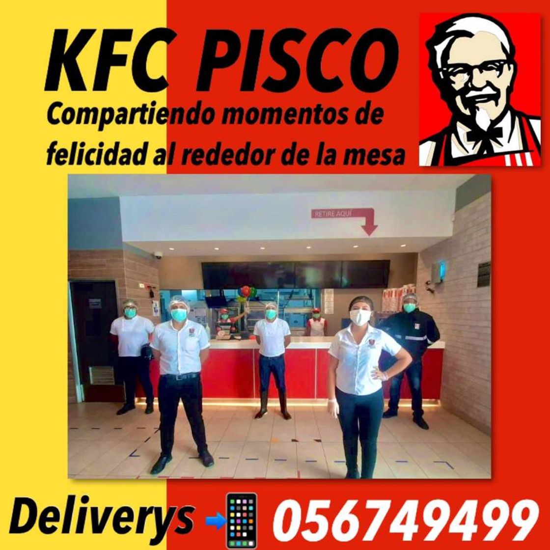 Restaurants KFC - Pisco