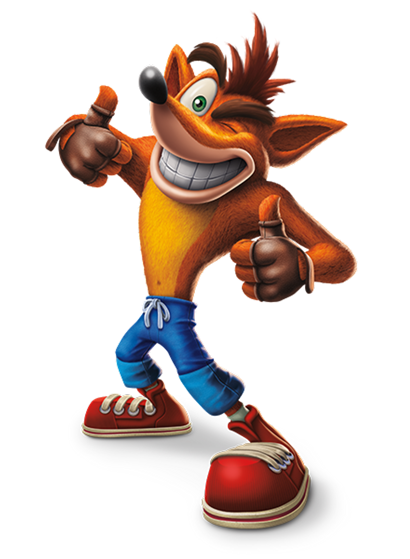 Moda Crash bandicoot 