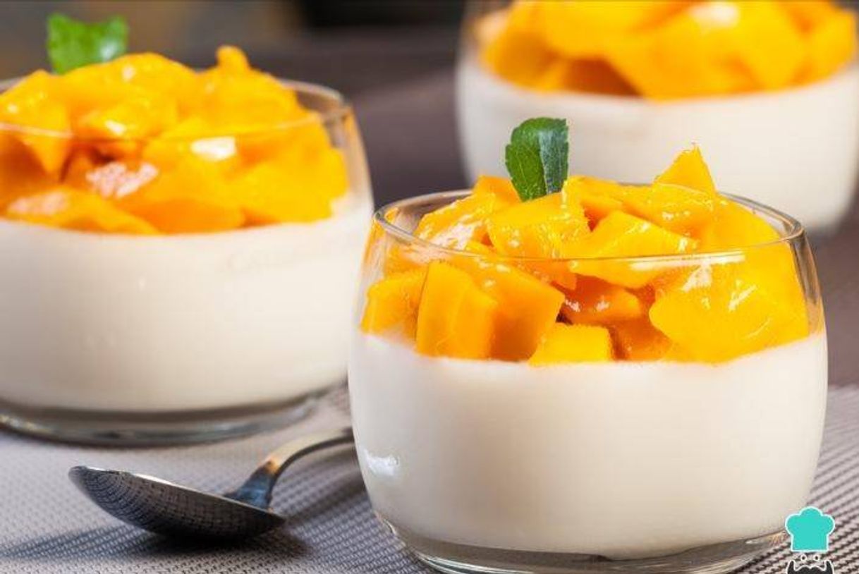 Fashion Receta de mousse de mango 🥭😍