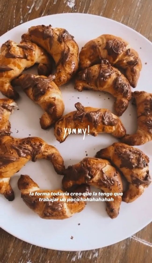 Fashion Croissants rellenos de nutella