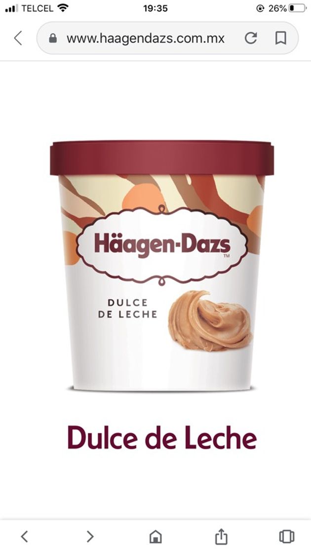Social Helado dulce de leche 