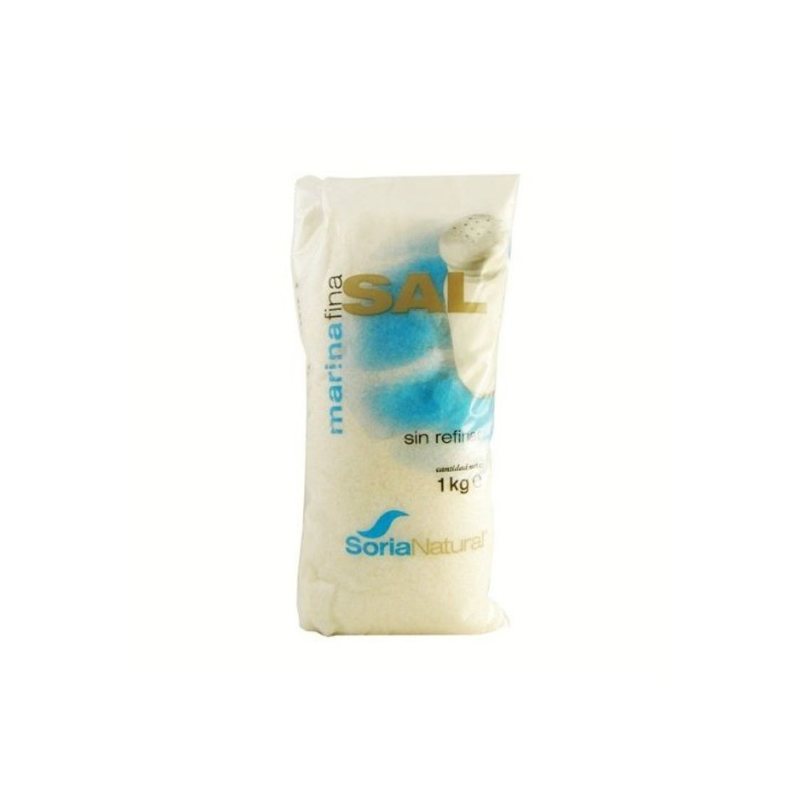 Producto sal marina fina sin refinar soria natural 1 kg