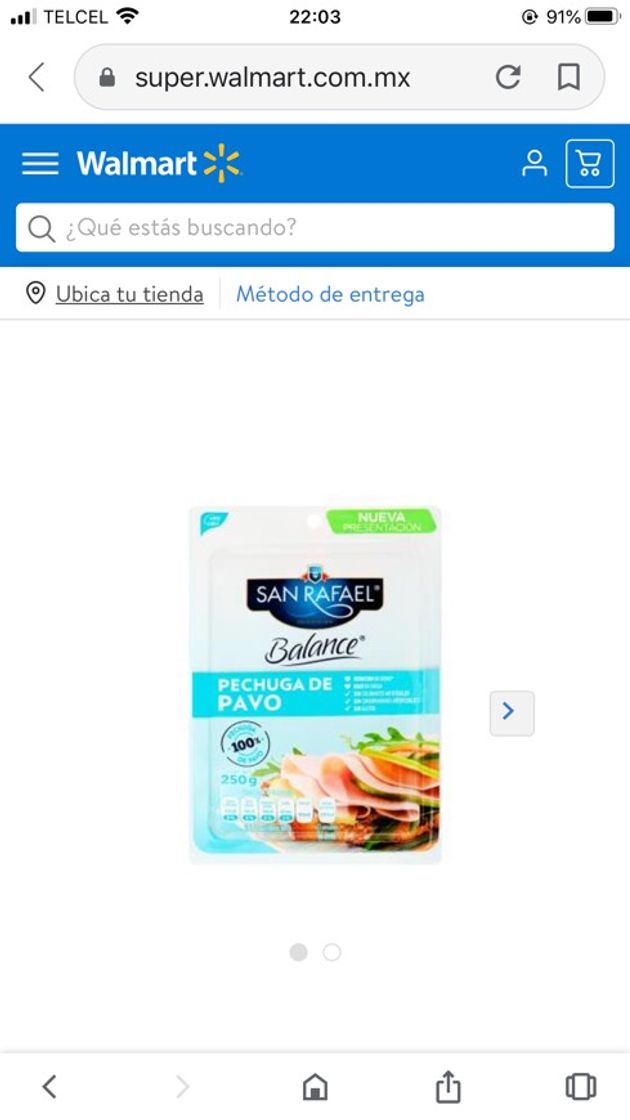 Social Jamón de pavo balance San Rafael