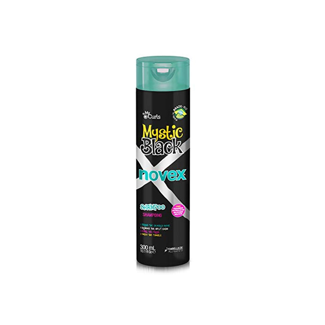 Beauty Novex MY CURLS BLACK POWER SHAMPOO 300ML