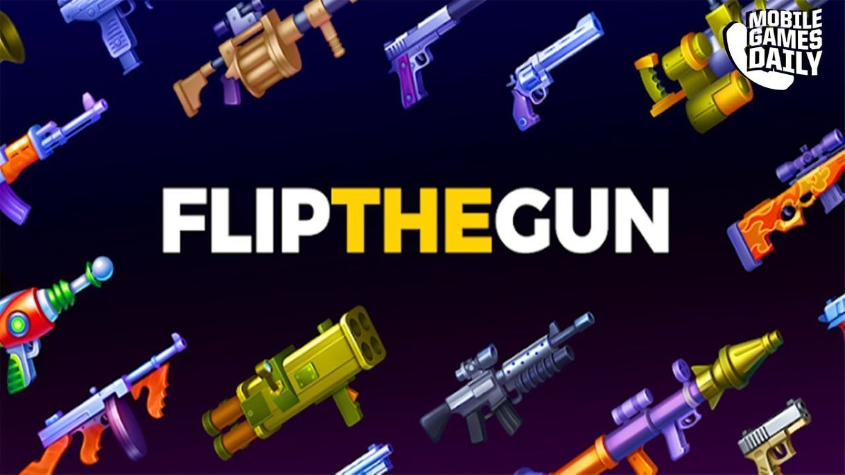 App Flip the Gun - Simulator Game