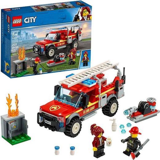 LEGO City Camión De Respuesta De La Jefa De Bomberos Buildin
