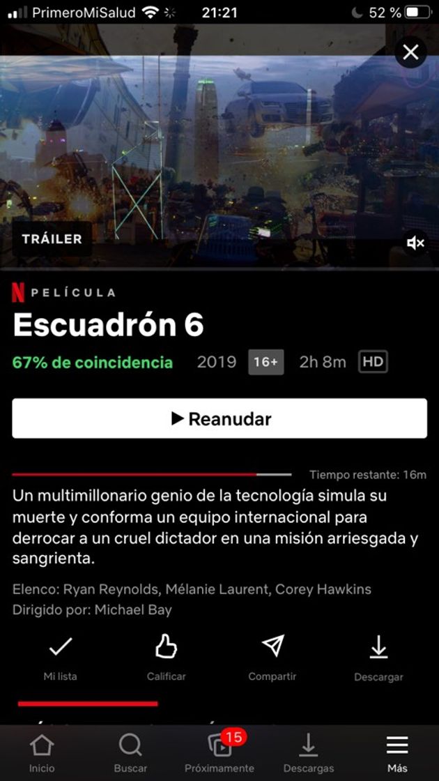 Película Escuadrón 6