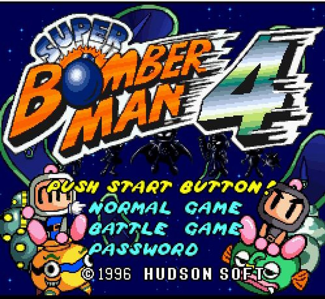 Moda Jogo Super Bomberman 4