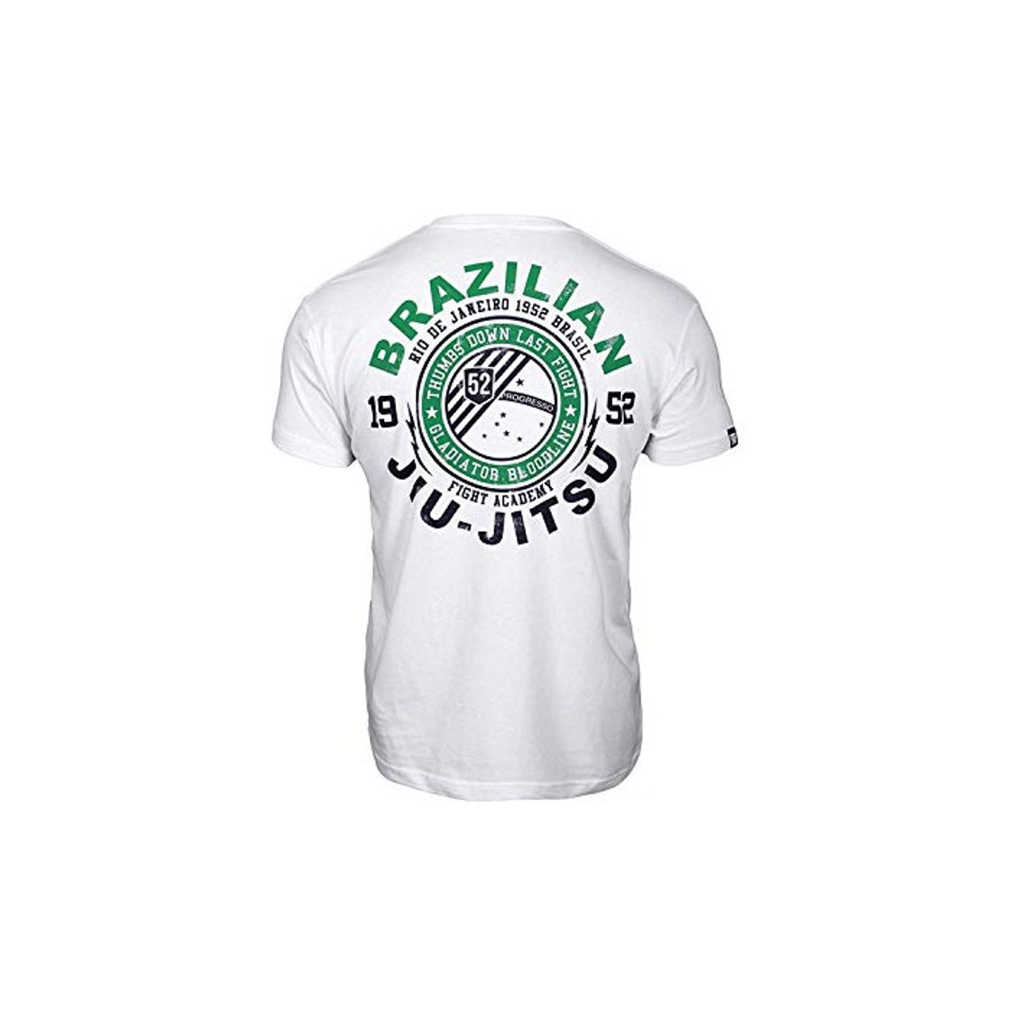 Moda Thumbs Down Brazilian Jiu Jitsu T-Shirt para Hombre. Rio De Janeiro. Last