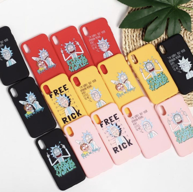 Fashion Funda Rick y Morty😵♥️