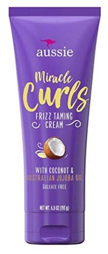 Aussie Miracle Curls crema de frizz Taming 6.8 onzas