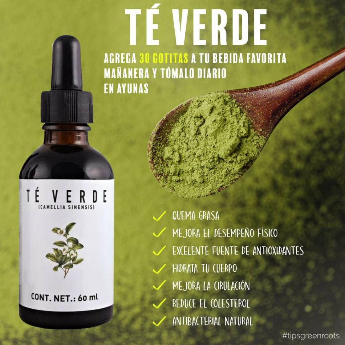 Product Tintura de Té Verde