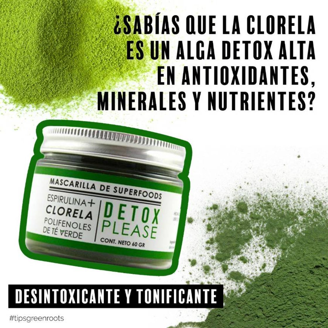 Producto Mascarilla Facial: Espirulina