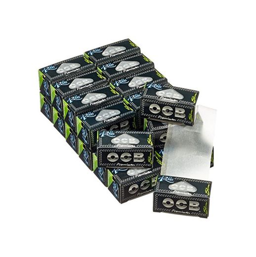 OCB Premium Rolls - Caja con rollos de papel de fumar