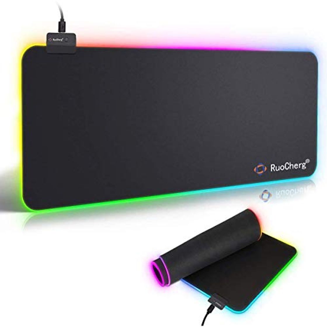 Social Alfombrilla de Ratón RGB Extra Grande