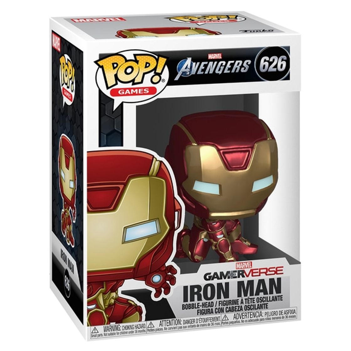 Juego Funko- Pop Marvel: Avengers Game-Iron Man