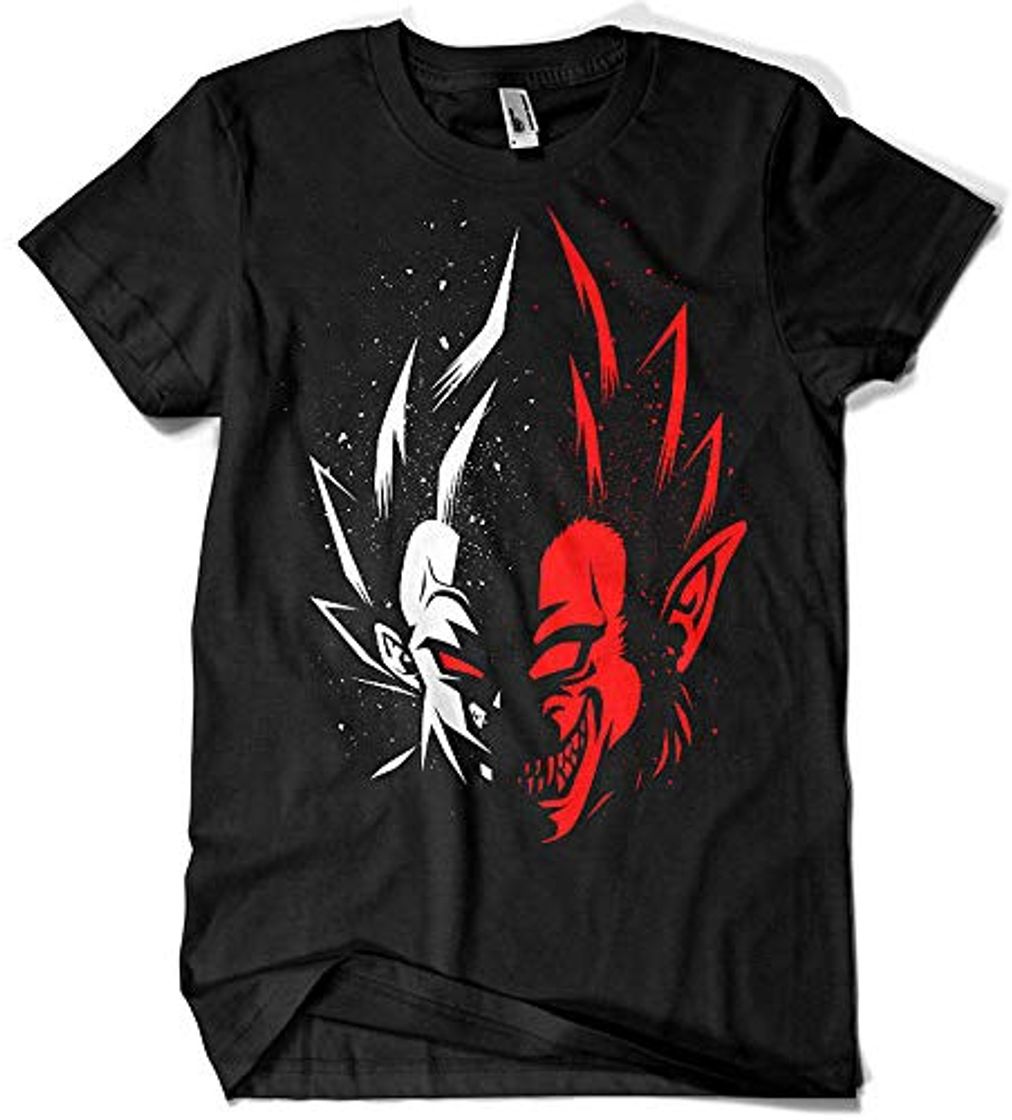 Fashion Camisetas La Colmena 4033-Dragon Ball - Vegeta Face Ozaru