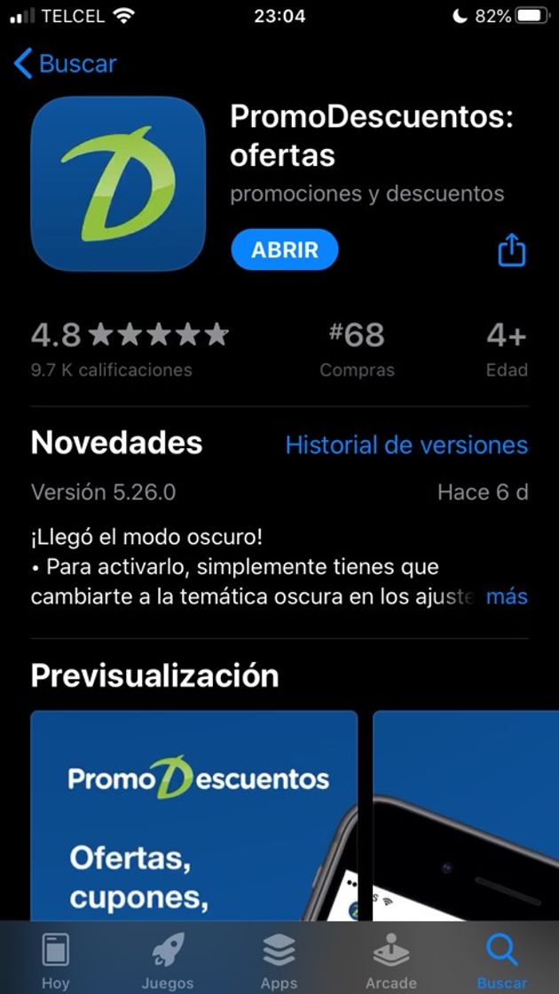 Apps Aplicación PromoDescuentos 