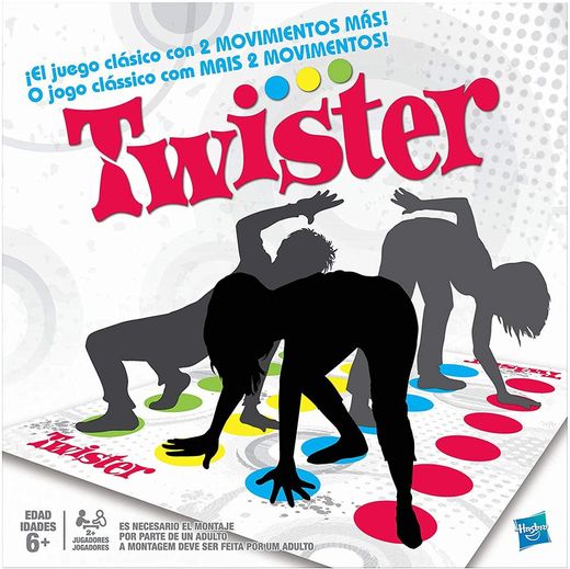 Hasbro Gaming - Twister, Juego de Suelo
