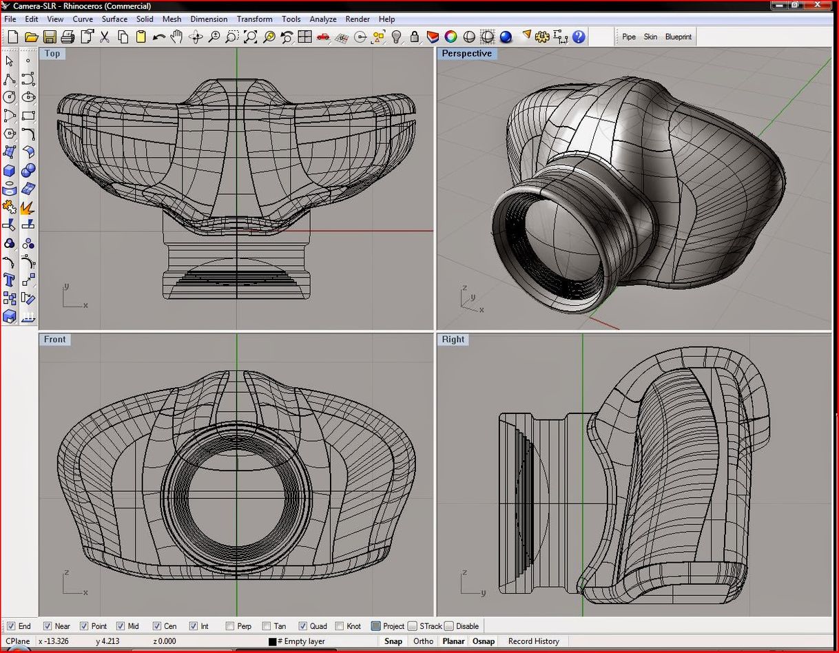 Moda Rhinoceros 3d