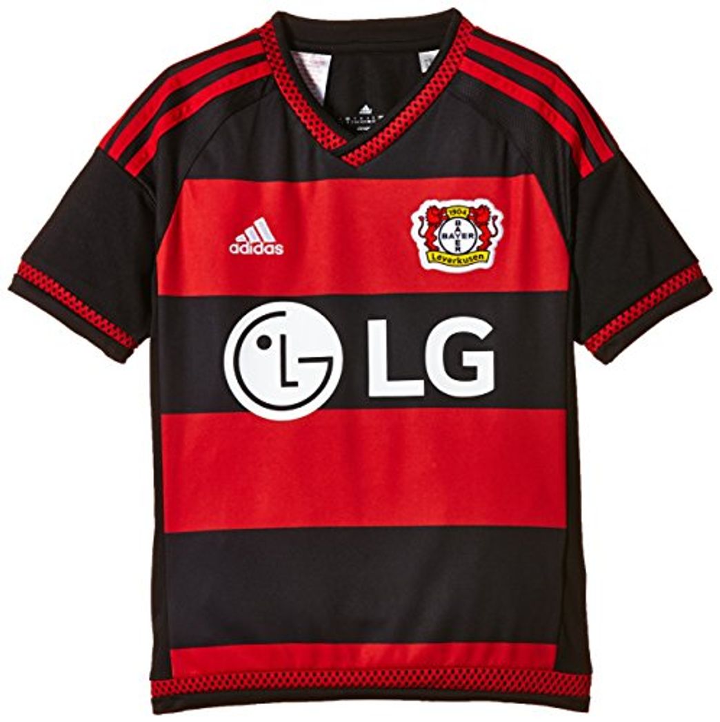 Social adidas Kurzarm Trikot Bayer Leverkusen 2015 Replica Camiseta, Hombre, Negro