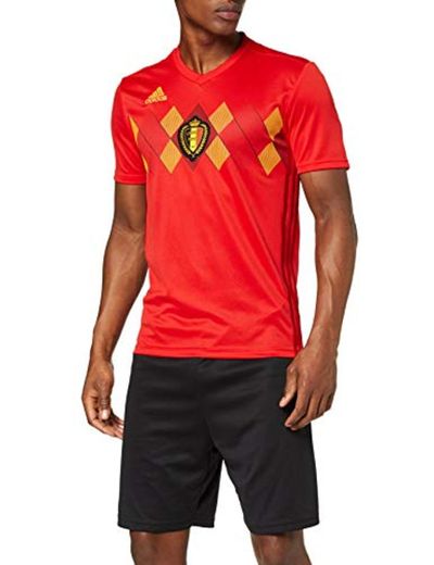 adidas RBFA H JSY Camiseta de Equipación, Hombre, Rojo